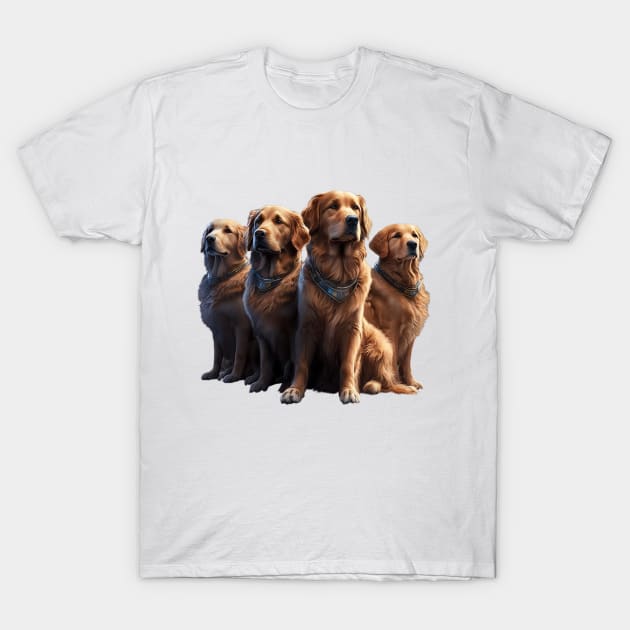 Golden Retriever Lilly T-Shirt by goldenretriever_lilly